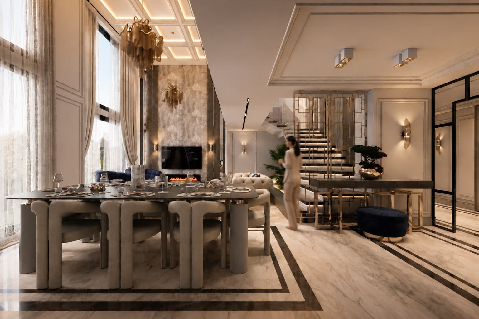 Batıkent Villa İç Mimarisi İç Mimarlık — Ankara iç mimari tasarım — görsel 7/16