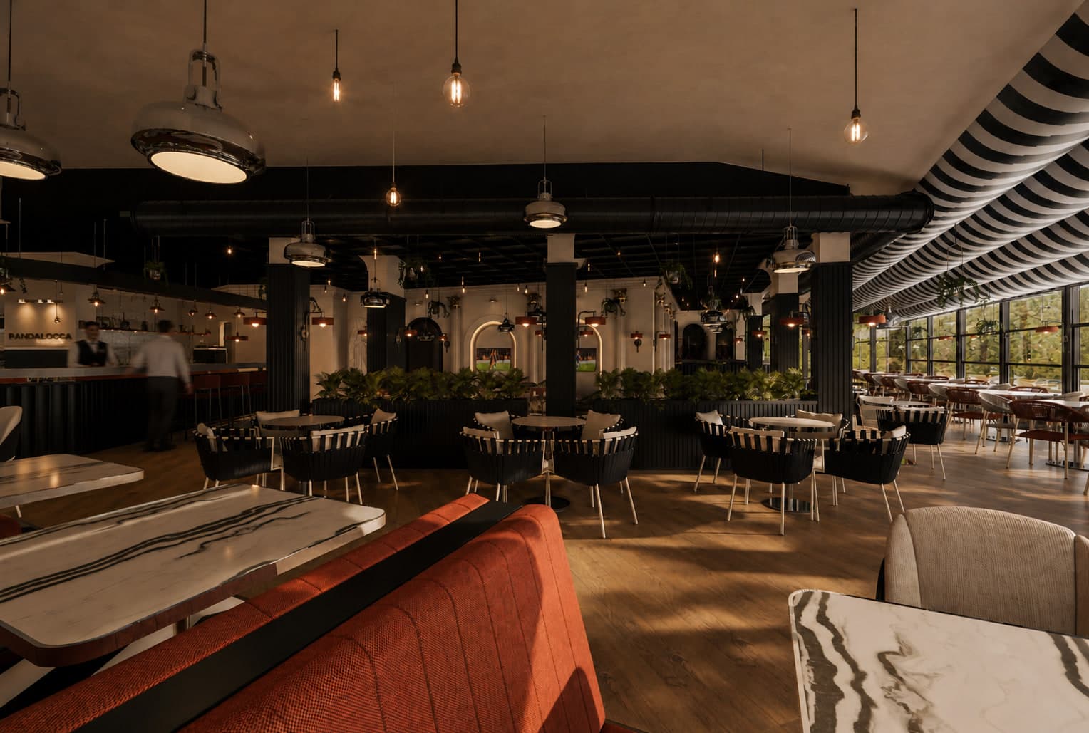Pandarossa Kafe İç Mimarlık — Ankara iç mimari tasarım — görsel 9/25