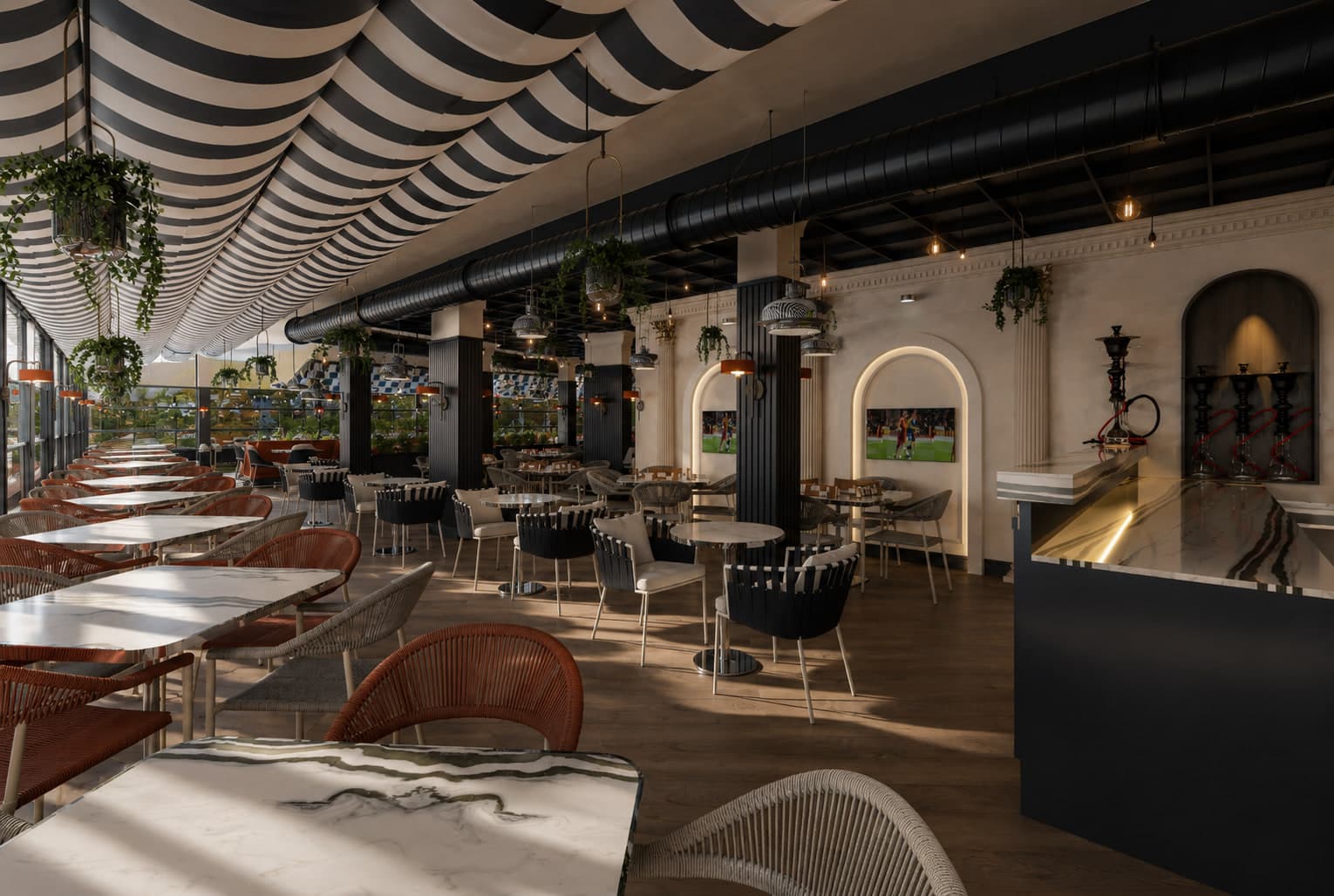 Pandarossa Kafe İç Mimarlık — Ankara iç mimari tasarım — görsel 21/25