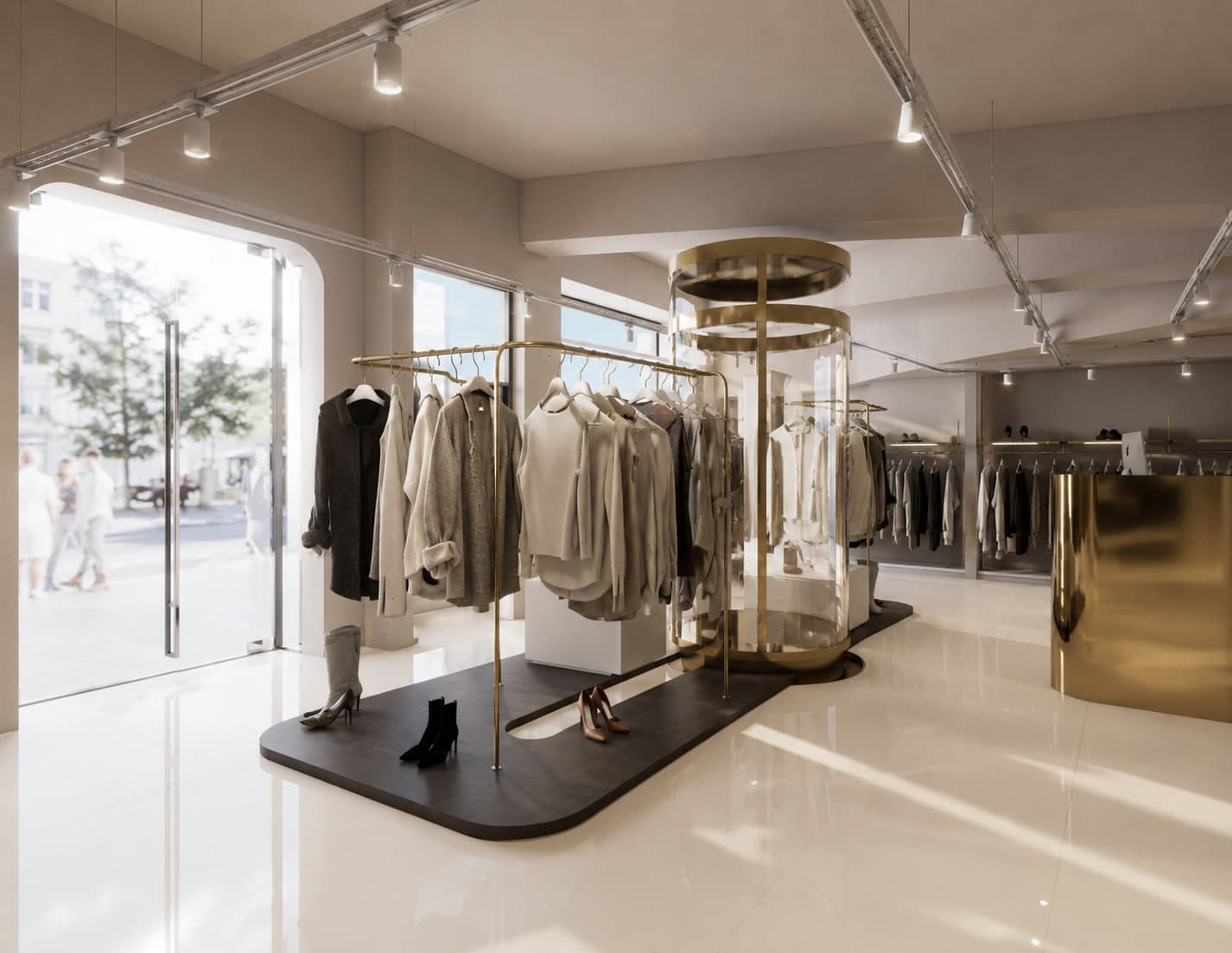 Tuğba Ulusan Moda Evi İç Mimarlık — Ankara iç mimari tasarım — görsel 3/22