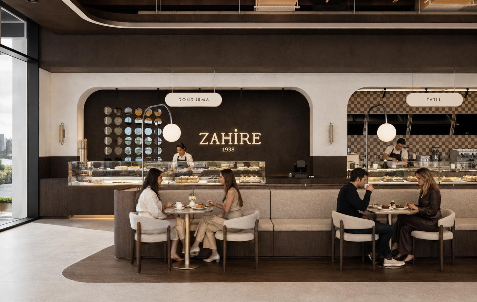 Zahire 1938 Rota Kafe Çayyolu İncek — pastane ve kafe cephe ile iç mimari tasarımı — görsel 15/25