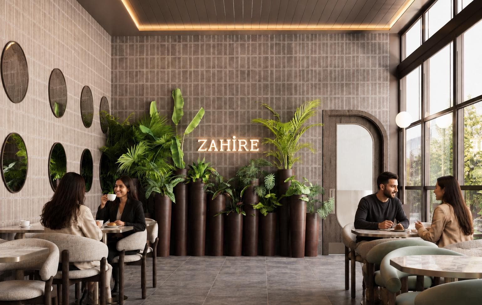 Zahire 1938 Rota Kafe Çayyolu İncek — pastane ve kafe cephe ile iç mimari tasarımı — görsel 25/25