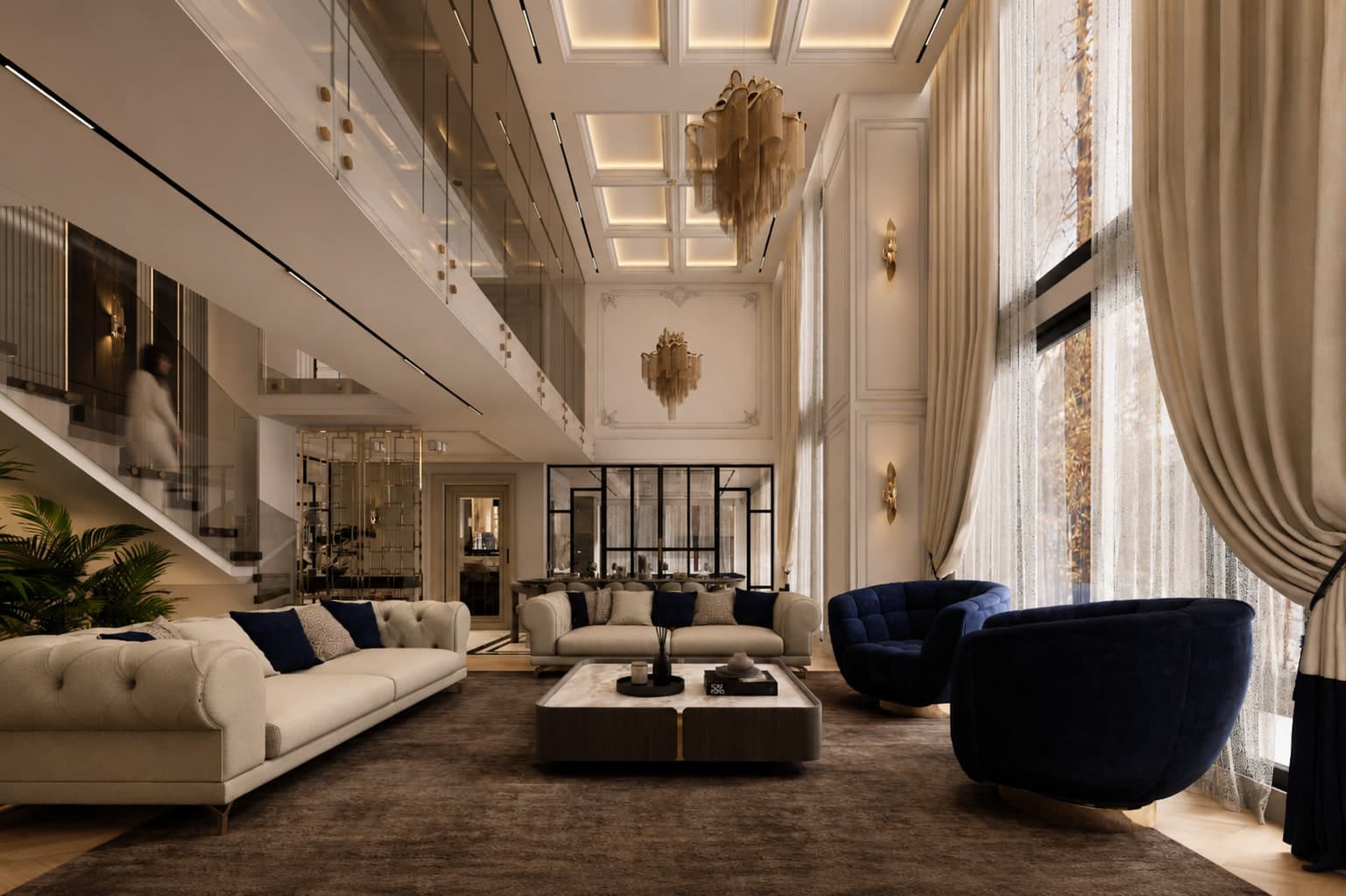 Batıkent Villa İç Mimarisi — Ankara İç Mimarlık projesi · Kaya + Partners